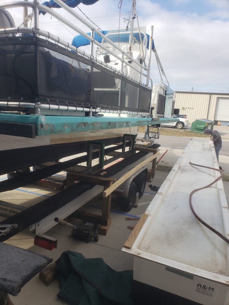 Another dolphin tour boat getting ready for the 2023 season!